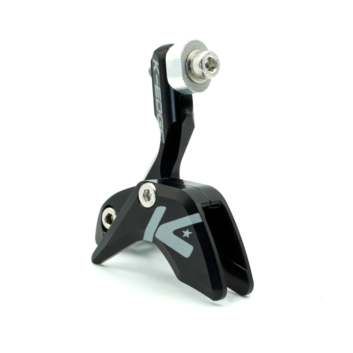 K-EDGE 1x Race Chain Guide | Road / Gravel / CX / Tri / TT | Black